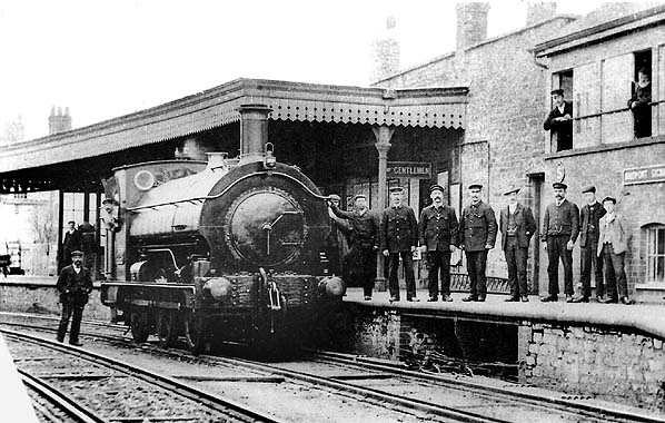 Rail Photo GWR Bridport station Dorset Powerstock 