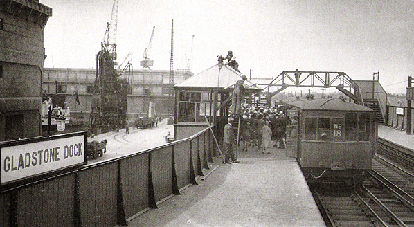 Disused Stations Gladstone Dock Station